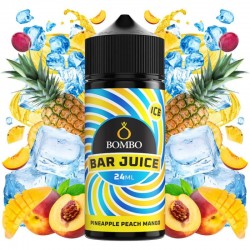Bombo Bar Juice Pineapple Peach Mango 120ml  Bombo Bar Juice Pineapple Peach Mango 120ml